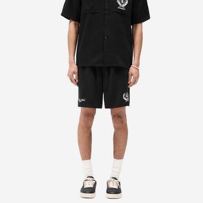 Represent Crest Short - Jet Black