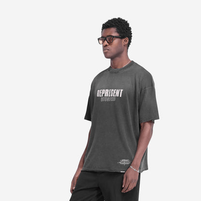 REPRESENT GODSPEED T-SHIRT AGED BLACK