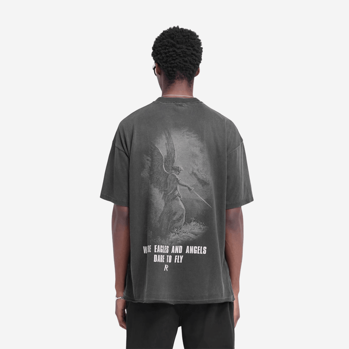 REPRESENT GODSPEED T-SHIRT AGED BLACK