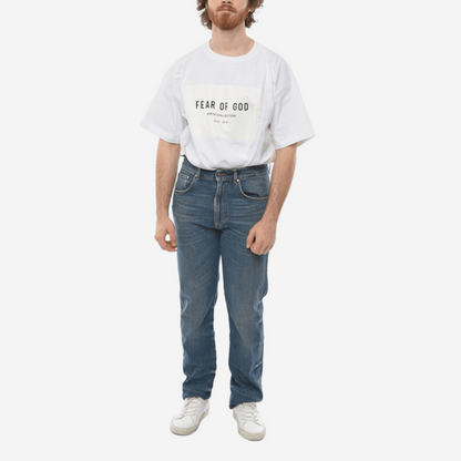 REPRESENT VINTAGE EFFECT STRAIGHT FIT JEANS