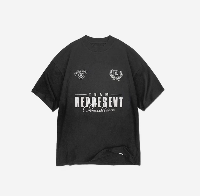 Represent World Championship T-Shirt - Stained Black