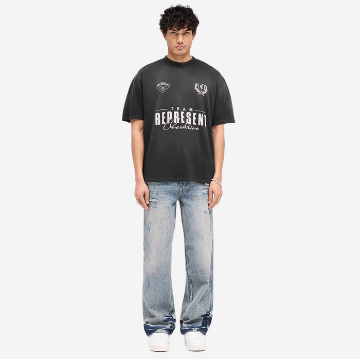 Represent World Championship T-Shirt - Stained Black