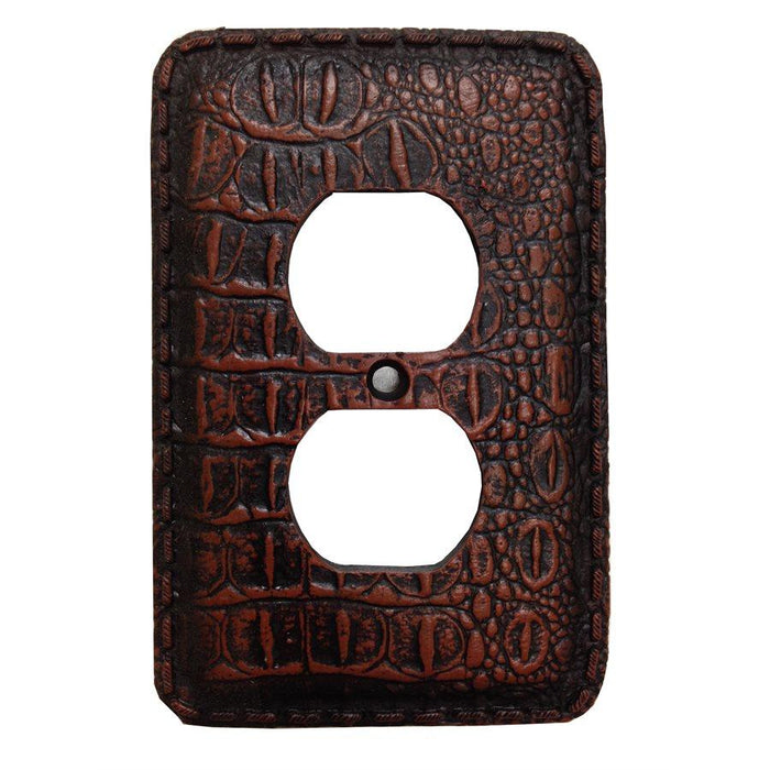 Resin Gator Single Outlet Cover Wall Plate Switch and Outlet Wall Plate