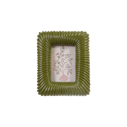 Resin Ribbed Photo Frame