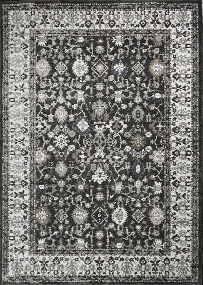 Rhapsody Harper Charcoal Area Rug