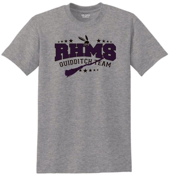 RHMS Harry Potter Club Basic Quidditch Tee- Matte or Glitter