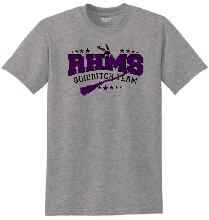 RHMS Harry Potter Club Basic Quidditch Tee- Matte or Glitter
