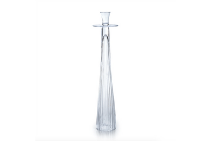 Ribbed Glass Taper