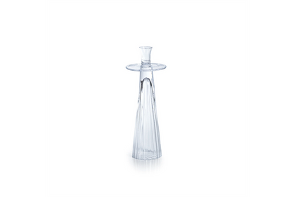Ribbed Glass Taper