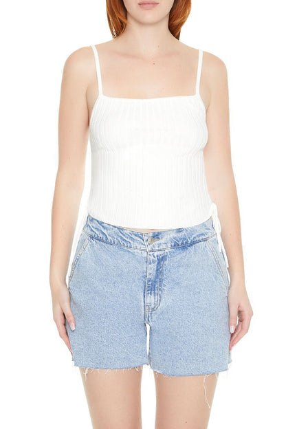 Ribbed Sweater-Knit Cami