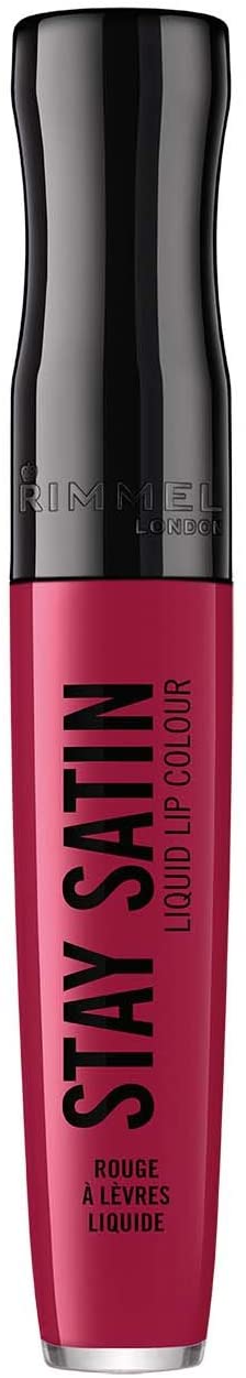Rimmel London Stay Satin Liquid Lipstick, Rad, 5.5 ml