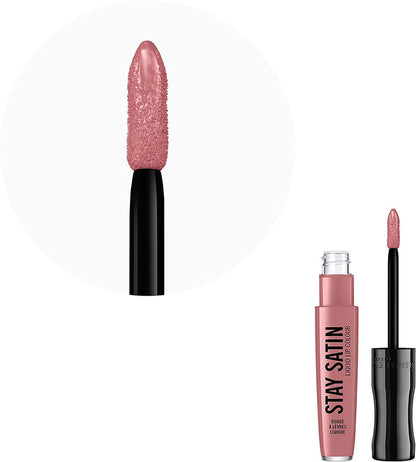 Rimmel London Stay Satin Liquid Lipstick, Sike, 5.5 ml