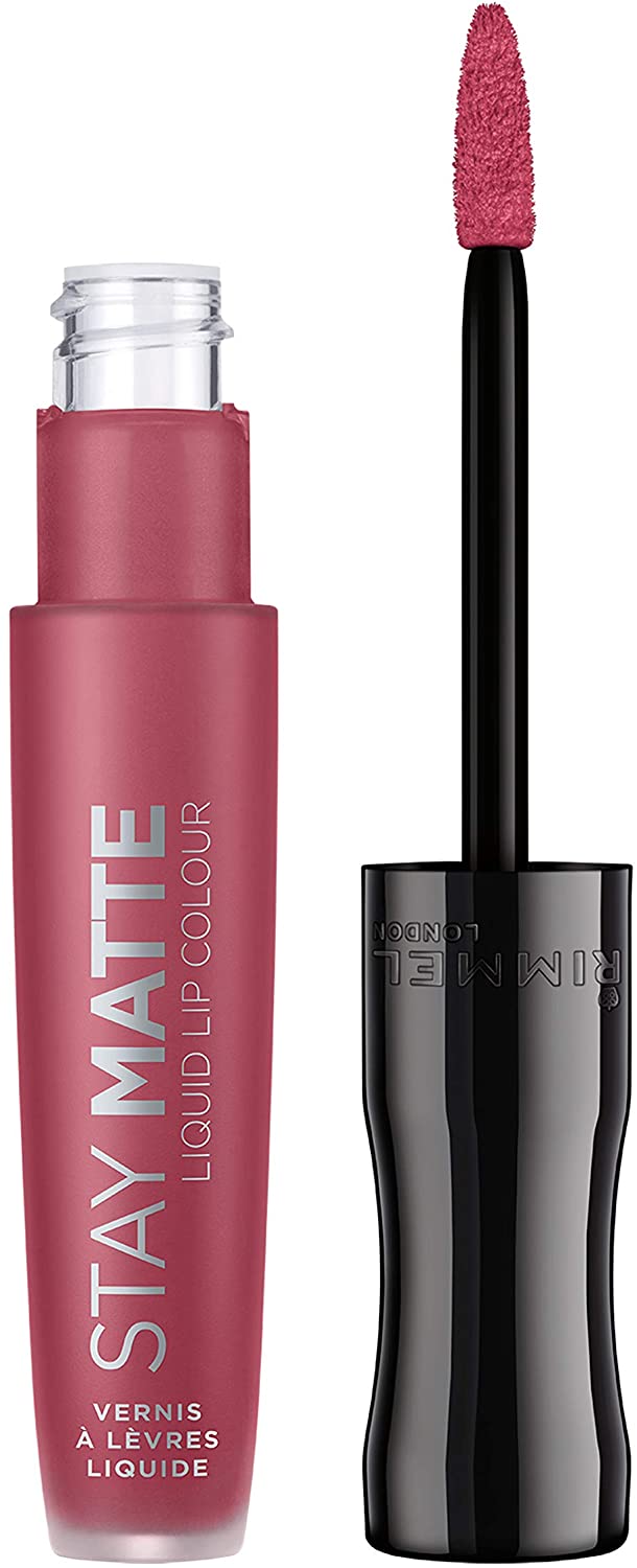 Rimmel Stay Matte Liquid Lipstick, Rose And Shine