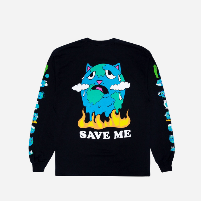 RIPNDIP SAVE THA WORLD LONG SLEEVE