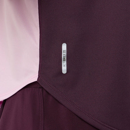Asics Road Fade SS Women's top - Dark Aubergine/Hazy Lilac