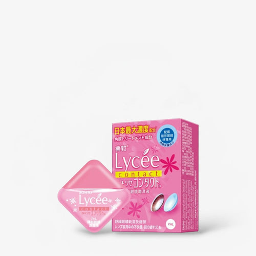 Rohto Lycee Contact Eye Drops 7ml (New) قطرات روهتو ليسيه للعين اللاصقة - Princess Cosmetics Qatar