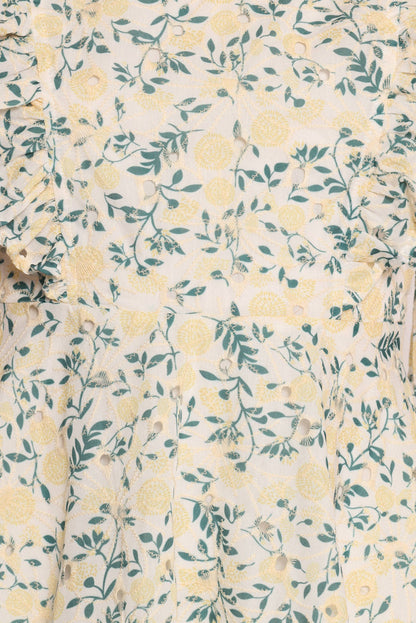 Petal and Pup USA DRESSES Rosalind Mini Dress - Yellow (Hold for Amazon)