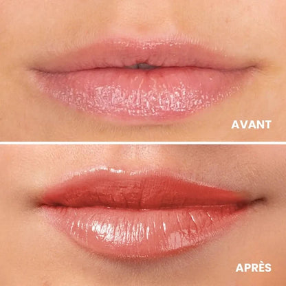 Rouge à lèvres glossy bio Bois de Rose Charlotte Bio, longue tenue