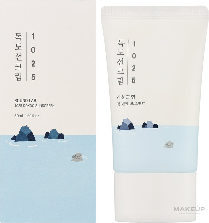 Round Lab – 1025 Dokdo Sun Cream SPF50+ PA++++ – 50ml - K-Beauty Studio