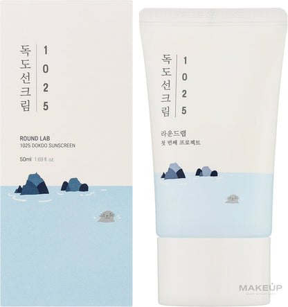 Round Lab – 1025 Dokdo Sun Cream SPF50+ PA++++ – 50ml - K-Beauty Studio