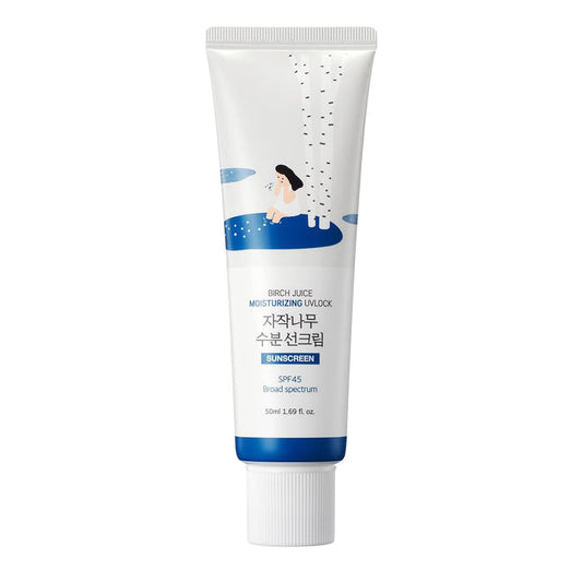 Round Lab Birch Juice Moisturizing Sun Cream SPF45+ 1.69oz/ 50ml