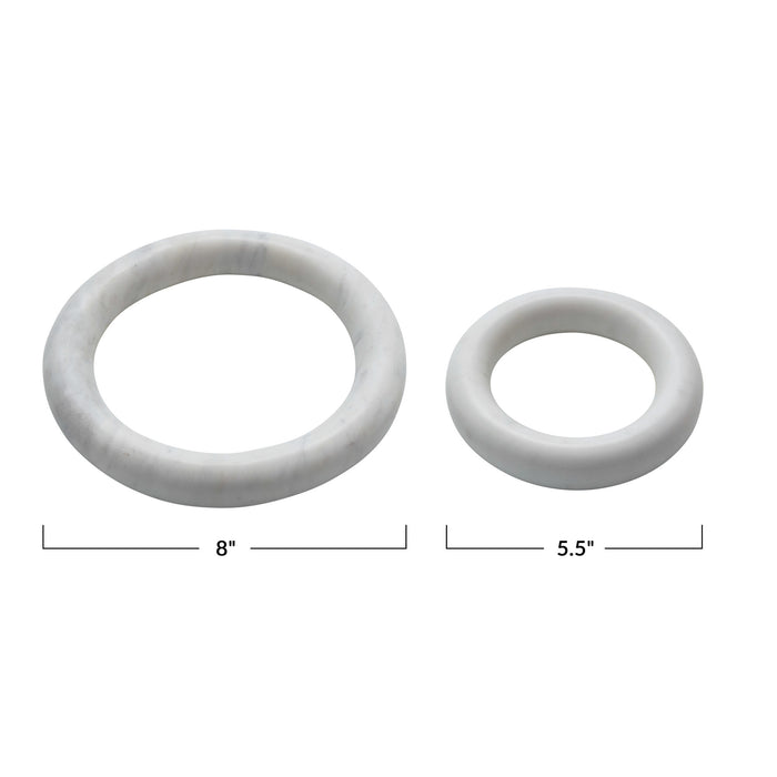 Round Marble Trivet