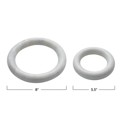 Round Marble Trivet