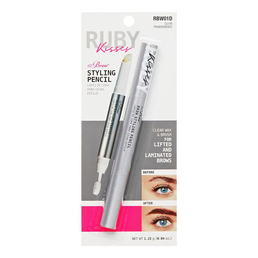 Ruby Kisses Go Brow Styling Pencil Clear 0.04oz/ 1.15g - ikatehouse