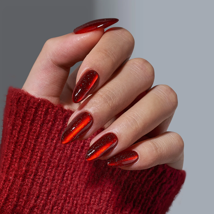 Ruby Sparkle | Medium Almond | SALON PRESS™