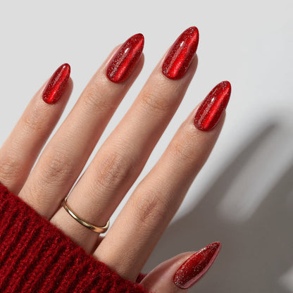 Ruby Sparkle | Medium Almond | SALON PRESS™