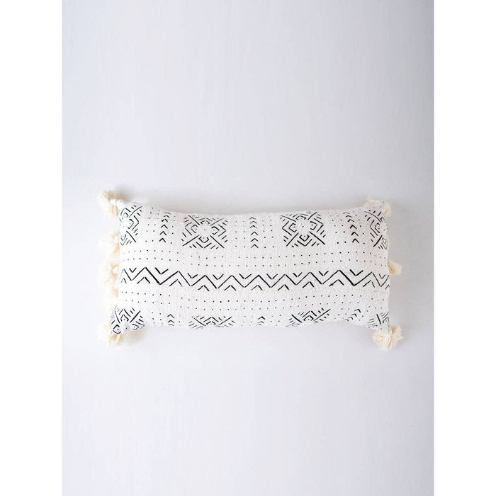 Sakara Mud Cloth Lumbar Pillow (* Local Delivery/Local Pickup Only)