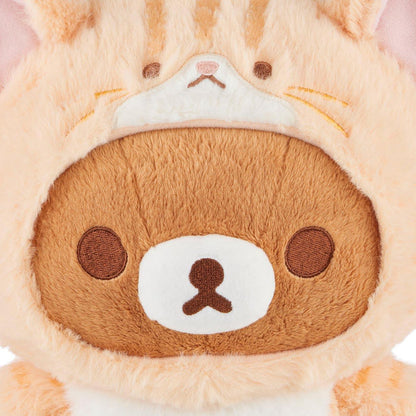 San-X Original Chairoikoguma Sitting Cat Costume Plush