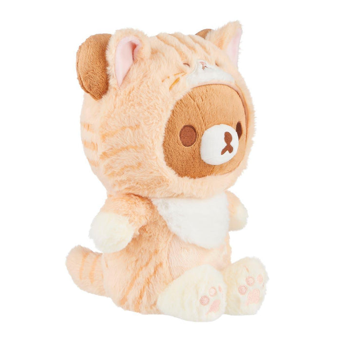 San-X Original Chairoikoguma Sitting Cat Costume Plush