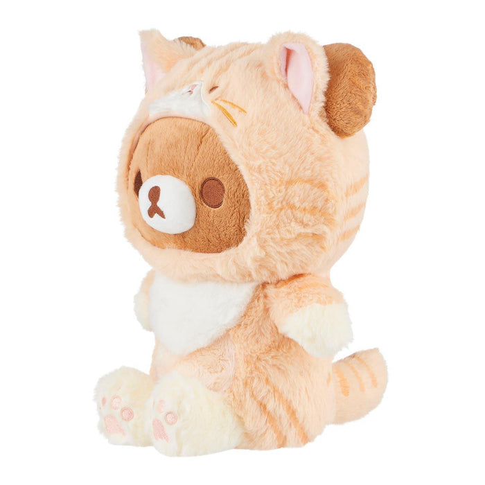San-X Original Chairoikoguma Sitting Cat Costume Plush