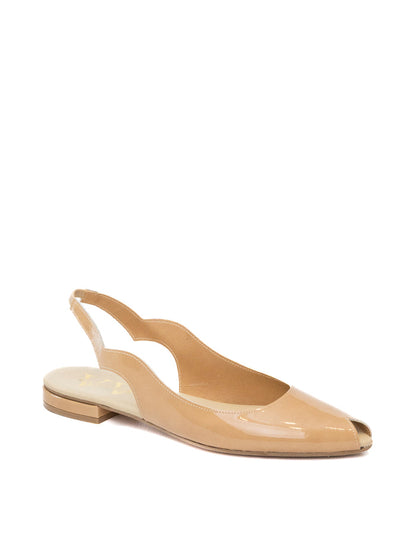 VINCENT VEGA Sandalo vernice nude CADIZ D20 VERN-BEIGE