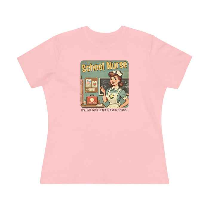 School Nurse Hero Tee - Healing with Heart in Every School