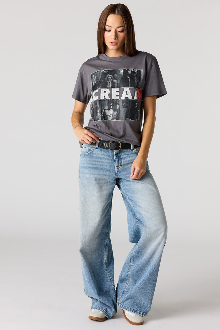 Scream Graphic Boyfriend T-Shirt