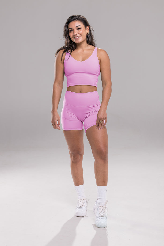 Seamless V Short - Strawberry Cream