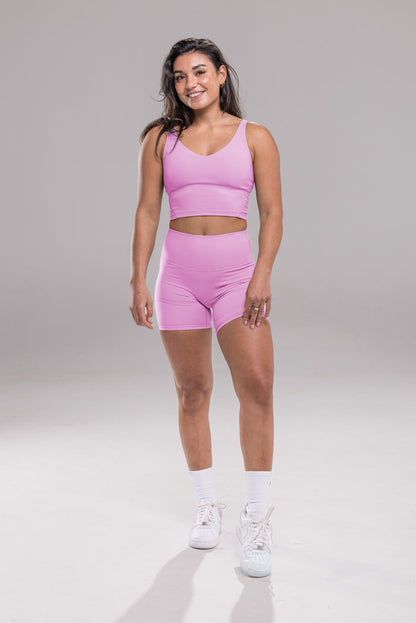 Seamless V Short - Strawberry Cream