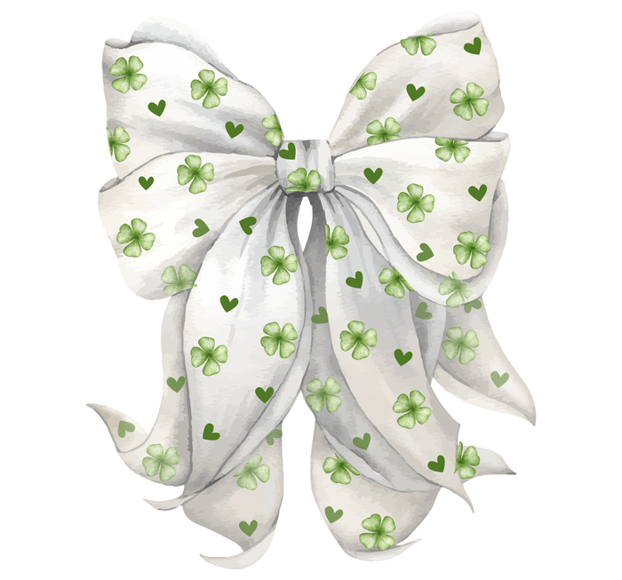Shamrock Hearts Women's Cropped Tee - Spread the Luck and Love! - Whippie's
