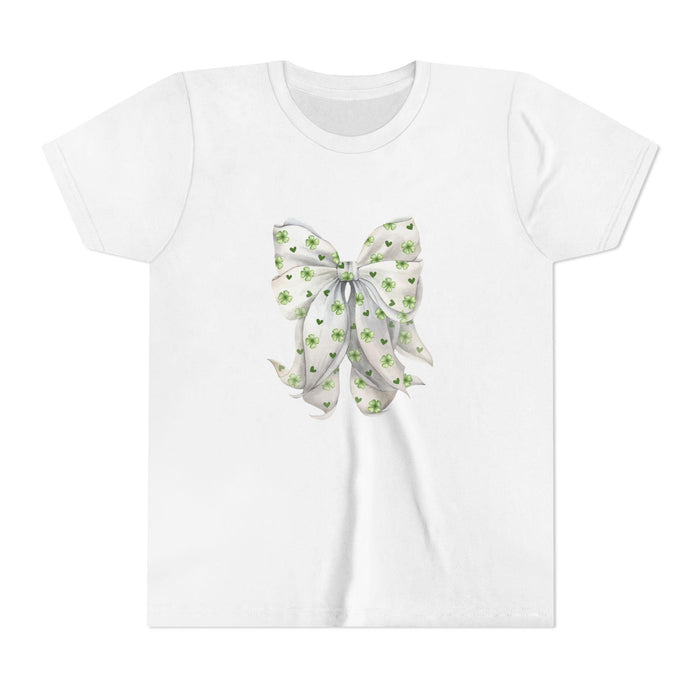 Shamrock Hearts Youth Tee - Spread the Luck and Love! - Whippie's