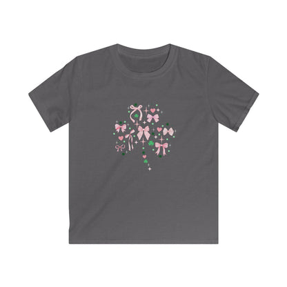 Shamrock Sparkle Youth Tee - ☘️💖 Shine Bright this St. Patrick's Day! 💖☘️ - Whippie's