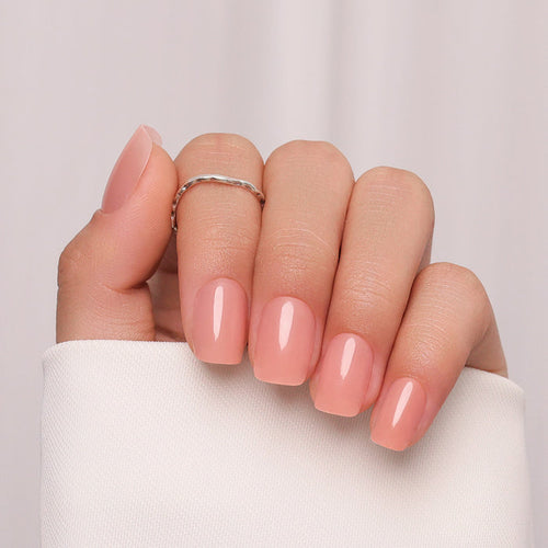 Sheer Peach  | Short Square | SALON PRESS™