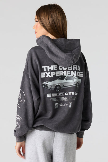 Shelby Cobra Washed Fleece Hoodie