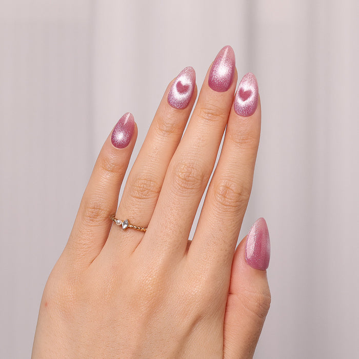 Shimmer Love | Short Almond | SALON PRESS™
