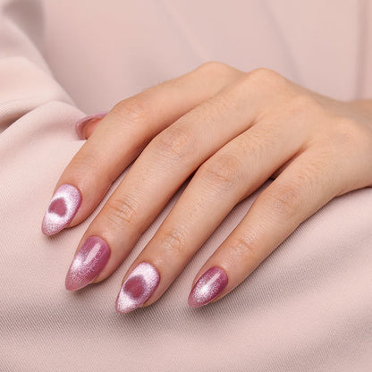 Shimmer Love | Short Almond | SALON PRESS™