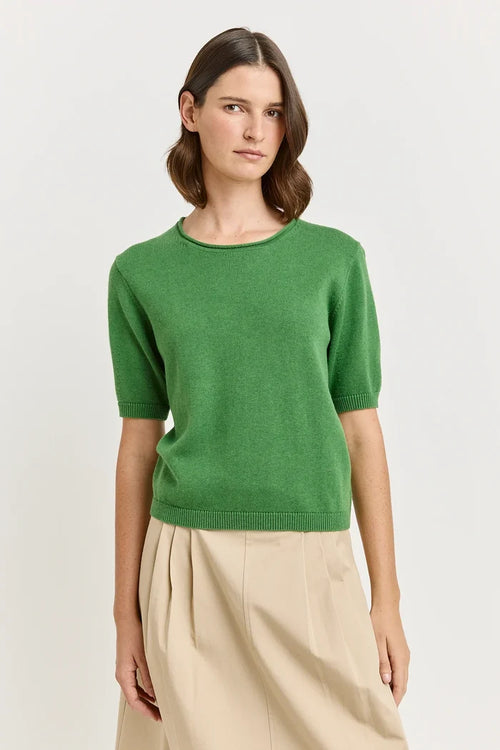 SHORT SLEEVE KNIT in Spring by Toorallie
