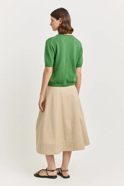 SHORT SLEEVE KNIT in Spring by Toorallie