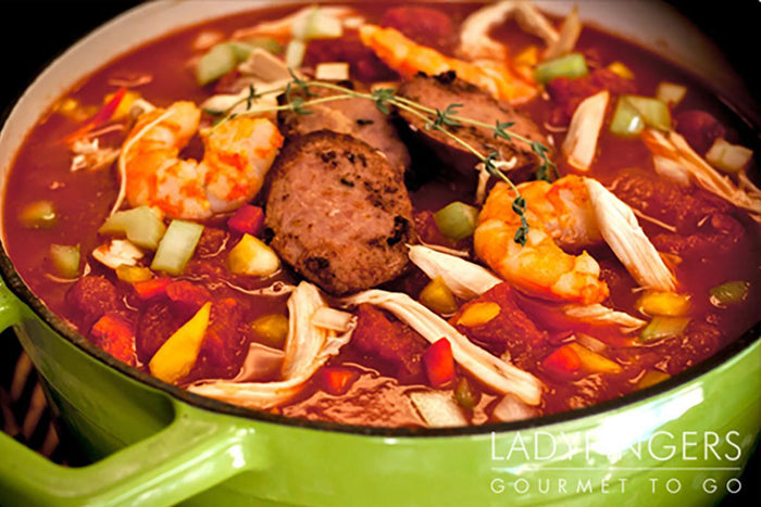 Shrimp, Sausage & Chicken Creole, Quart - Ladyfingers