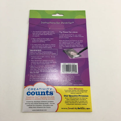 Shrinky Dink Sheets / Refill Pages - by K. A. Artist Shop - K. A. Artist Shop